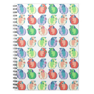 Pop Art Cavia Patroon Notitieboek