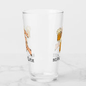 Pop Art Cheers Beers Beste Dag Ooit Glas (Links)