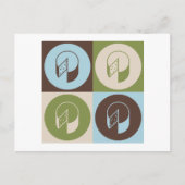 Pop Art Cheese Briefkaart (Voorkant)