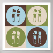 Pop Art Chemical Engineering Poster (Voorkant)