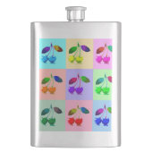 Pop Art Cherry Pattern Flacon (Voorkant)