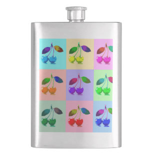 Pop Art Cherry Pattern Flacon