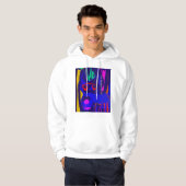 Pop art Chihuahua Hoodie (Voorkant volledig)