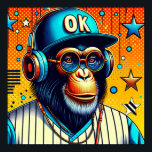 POP-ART CHIMP 8 POSTER<br><div class="desc">De chimpansee (Pan troglodytes), ook wel kortweg chimpansee genoemd, is een mensaap die voorkomt in de tropische savannen en bossen in Afrika. Er zijn vier ondersoorten en een vijfde voorgestelde ondersoort. Wanneer zijn naaste verwant bonobo meer algemeen bekendstond als de pygmee chimpansee, werd deze soort vaak de gewone chimpansee of...</div>