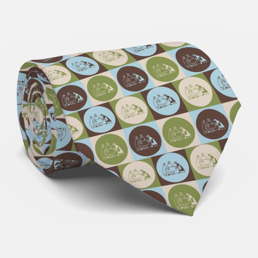 Pop Art Chirurgische ingreep Stropdas (Opgerold)