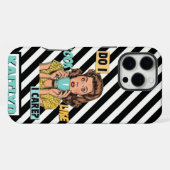 Pop Art Christmas Gift Exchange iPhone Hoesje (Achterkant horizontaal)