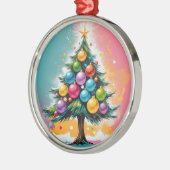 Pop Art Christmas Oversized Kleurrijke Ornamenten (Links)