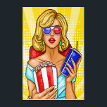 Pop Art Cinema Woman 1 Acryl Muurkunst<br><div class="desc">Ik heb dit afbeelding drie keer gekocht om op mijn producten te gebruiken en het verloren. Toch heb ik de uitgebreide licentie voor het eerst aangeschaft om het hier op mijn producten voor jou legaal te gebruiken. Ik hoop dat je er van houdt en de volgende twee in de serie....</div>