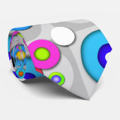 Pop Art CIRCLES STROPDAS (Opgerold)