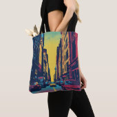 Pop Art City Vibes Tote Tote Bag (Dichtbij)