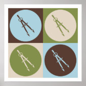 Pop Art Civil Engineering Poster (Voorkant)