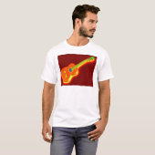 Pop Art Classical Guitar T-shirt (Voorkant volledig)
