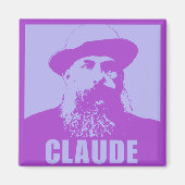 Pop Art Claude Monet | Mod Magneet (Voorkant)
