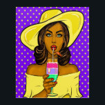 Pop Art Cocktail Chill Acryl Wall Art Acryl Muurkunst<br><div class="desc">Ik heb verschillende versies van deze en andere geweldige Pop Art Women en Mannen op mijn Collecties en onderweg. Ik kan me dit voorstellen in een strakke moderne kamer of bedrijfsgebouw, evenals een meer rustieke omgeving. Zie mijn Kunstcategorie en een aantal van mijn COLLECTIES. IK HOU VAN COLLECTIES! Hartelijk dank...</div>