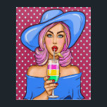 Pop Art Cocktail Chill Acryl Wall Art Acryl Muurkunst<br><div class="desc">Ik heb verschillende versies van deze en andere geweldige Pop Art Women en Mannen op mijn Collecties en onderweg. Ik kan me dit voorstellen in een strakke moderne kamer of bedrijfsgebouw, evenals een meer rustieke omgeving. Zie mijn Kunstcategorie en een aantal van mijn COLLECTIES. IK HOU VAN COLLECTIES! Hartelijk dank...</div>