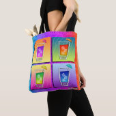POP ART COCKTAILS TOTE BAG (Dichtbij)