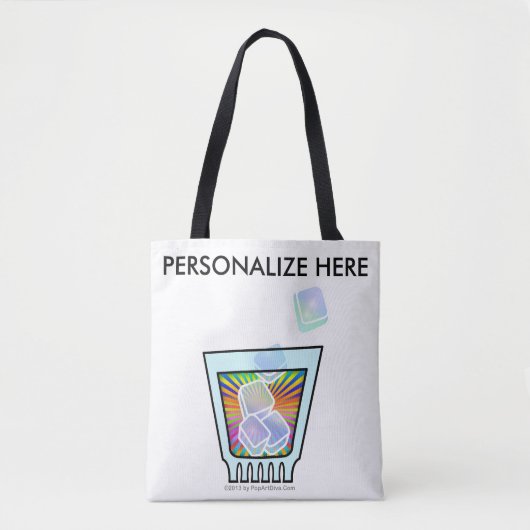 POP ART COCKTAILS TOTE BAG (Voorkant)