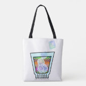 POP ART COCKTAILS TOTE BAG (Achterkant)