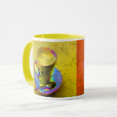 Pop Art Coffee Cup Mok (Voorkant links)