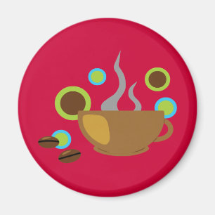 Pop Art Coffee Magneet