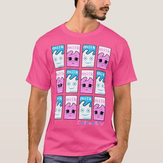 Pop Art Coffeetv T-shirt (Voorkant)