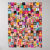 Pop Art Collage Poster (Voorkant)