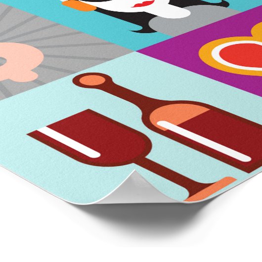 Pop Art Collage Poster (Hoek)