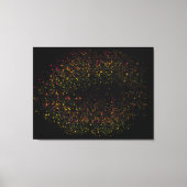 Pop Art Colorful Lips Canvas Afdruk (Voorkant)