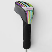 Pop Art Colorful Scribble Golfheadcover (Schuin)