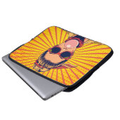  Pop Art Colorido  Arte Moderna Vibrante  Laptop Sleeve (Voorkant onderkant)