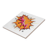 Pop Art Comic Bam! Tegeltje (Zijkant)