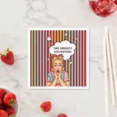 Pop Art Comic Birthday Party Servet (Insitu)
