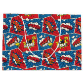 Pop Art Comic Book Panels Groot Cadeauzakje (Achterkant)