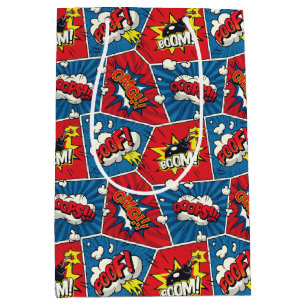 Pop Art Comic Book Panels Medium Cadeauzakje