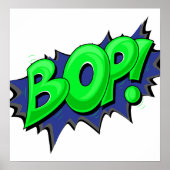Pop Art Comic Bop! Poster (Voorkant)