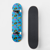 Pop Art Comic Cartoon Design Persoonlijk Skateboard (Voorkant)