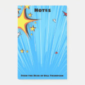 Pop Art Comic Geek Desk Accessoires Post-it® Notes (Voorkant)