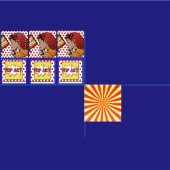 Pop Art Comic Girl Fabric Stof (Delen)