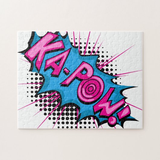 Pop Art Comic Ka-Pow! Legpuzzel (Horizontaal)