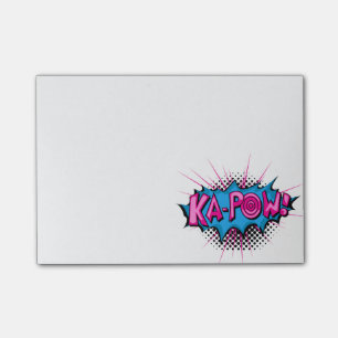 Pop Art Comic Ka-Pow! Post-it® Notes