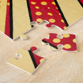  Pop Art Comic Meisje Kleurrijke AI Art Legpuzzel (Zijkant)