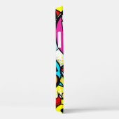 Pop Art Comic: Retro Naadloos Patroon Case-Mate iPhone Case (Achterkant / Rechts)