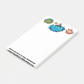 Pop Art Comic Style Boom Boom Boom! Gepersonalisee Post-it® Notes (Schuin)