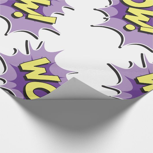 Pop Art Comic Style Cadeaupapier (Hoek)