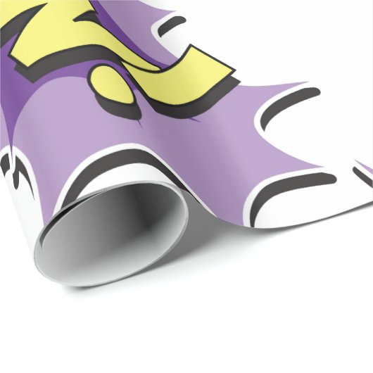 Pop Art Comic Style Cadeaupapier (Rol Hoek)