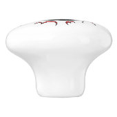 Pop Art Comic Style KaBoom! Keramische Knop (Zijkant)