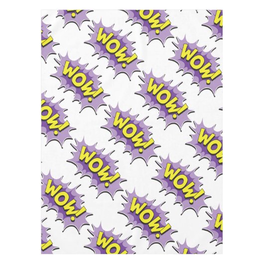 Pop Art Comic Style Tafelkleed (Voorkant)