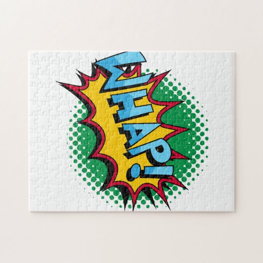 Pop Art Comic Style Whap! Legpuzzel (Horizontaal)