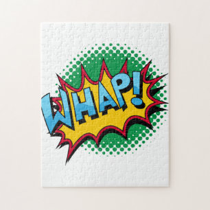 Pop Art Comic Style Whap! Legpuzzel