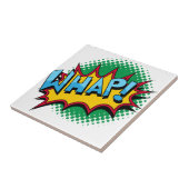 Pop Art Comic Style Whap! Tegeltje (Zijkant)